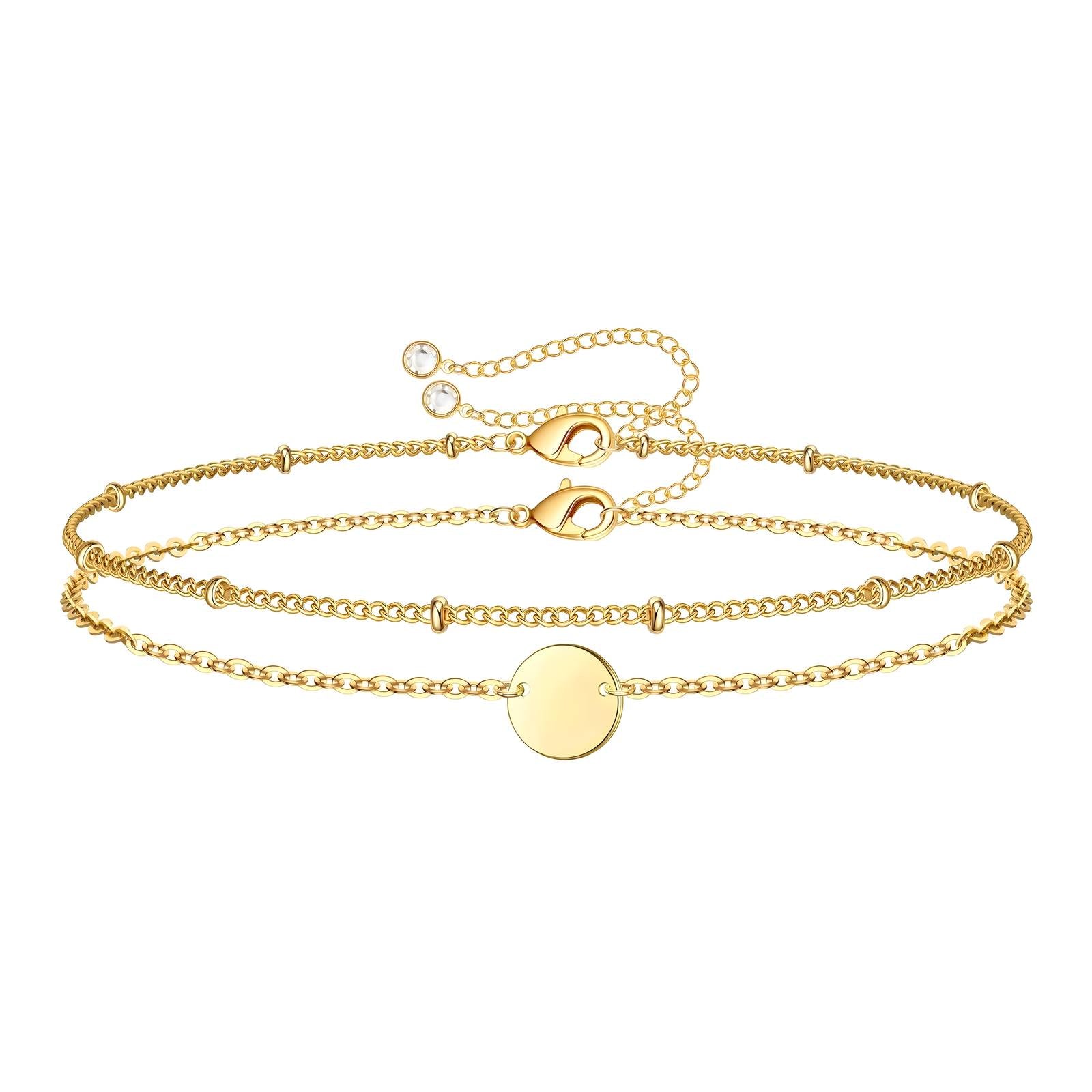 Delicate Coin Bracelet